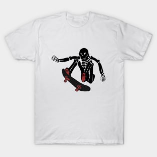 Skateboard skeleton T-Shirt